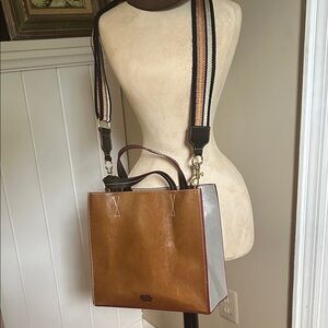 France’s Valentine crossbody/satchel leather bag